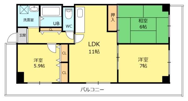 若江岩田スカイハイツ