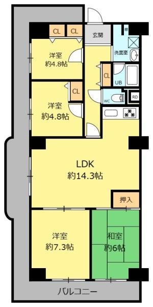 日商岩井香里ケ丘マンション
