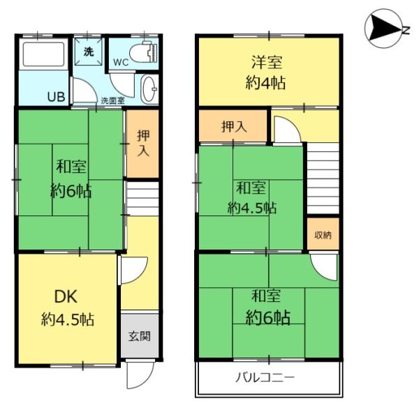 枚方市長尾谷町１丁目の中古一戸建