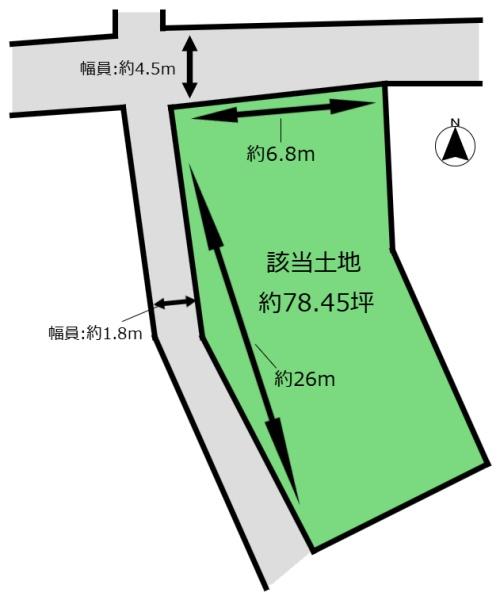 東大阪市上四条町の売土地