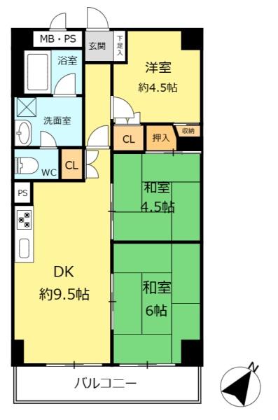 狭山ハウス　1号棟