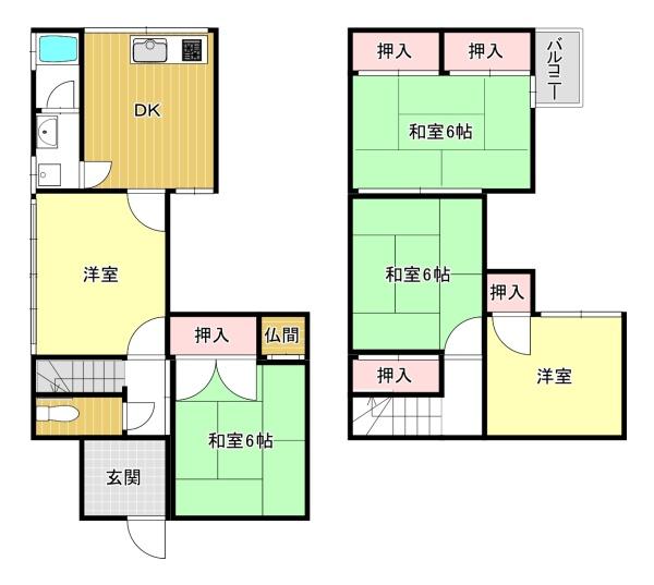 和泉市王子町の中古一戸建て