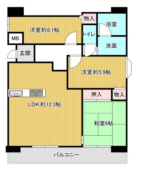 當麻リバティ参番館