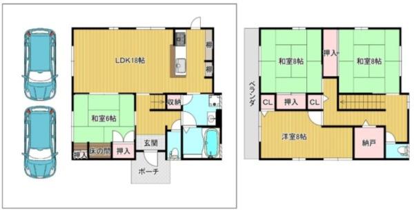 堺市西区浜寺船尾町西２丁の中古一戸建て