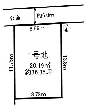 堺市美原区北余部土地1号地