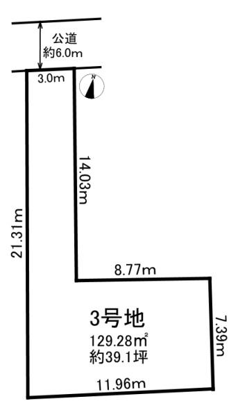 堺市美原区北余部土地3号地