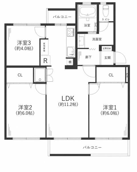 新金岡町参丁壱番住宅第壱八棟