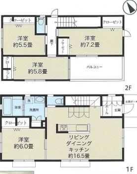堺市南区竹城台4丁中古戸建