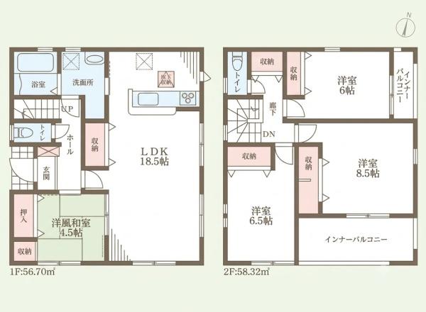 堺市東区日置荘西町8丁新築戸建