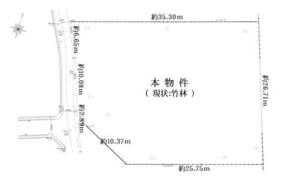 京都市右京区嵯峨釈迦堂門前南中院町の売土地