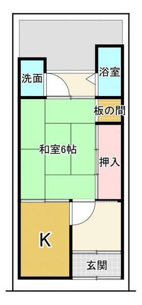 京都市右京区太秦棚森町の中古テラスハウス
