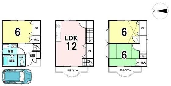 京都市伏見区淀樋爪町の中古一戸建て