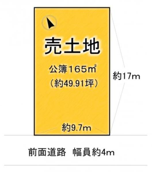 大津市南小松の売土地