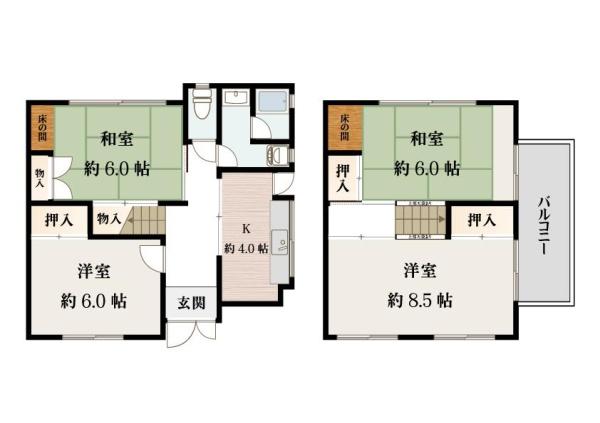 京都市右京区嵯峨苅分町の中古一戸建て