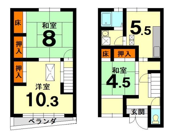 京都市右京区梅津林口町の中古一戸建て