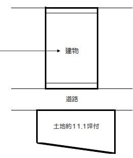 京都市右京区龍安寺西ノ川町の中古テラスハウス