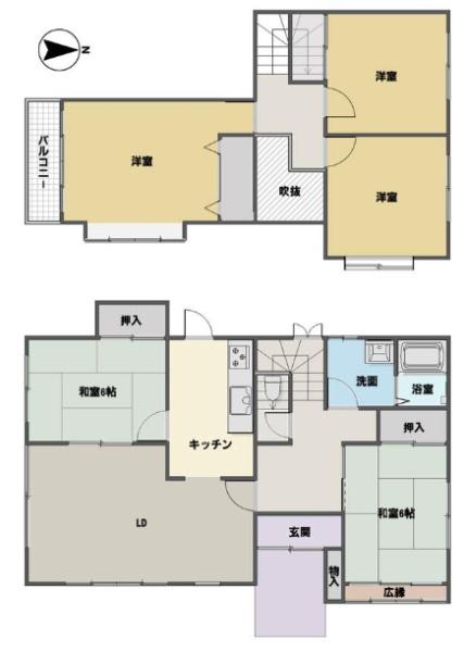京都市山科区北花山山田町の中古一戸建
