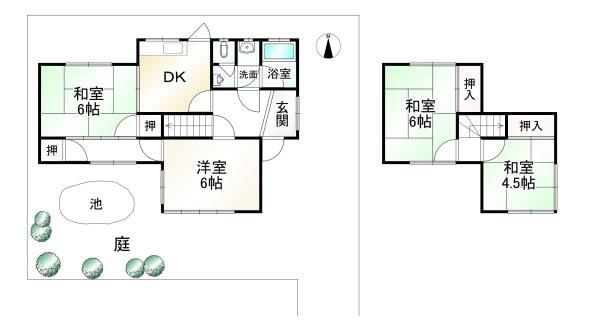 京都市山科区椥辻中在家町の中古一戸建