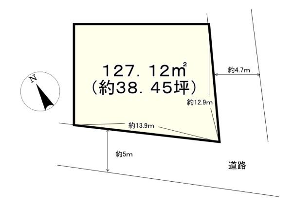 大津市苗鹿２丁目の売土地