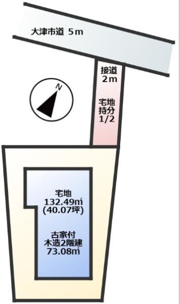 大津市富士見台の売土地