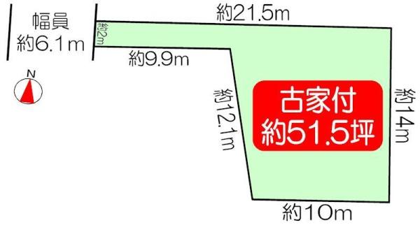 京都市西京区川島五反長町の売土地