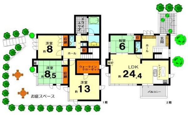 京都市西京区大枝北沓掛町５丁目の中古一戸建