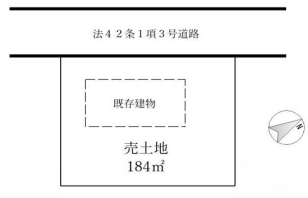 大津市北小松の売土地