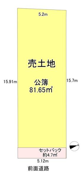 大津市本堅田２丁目の売土地