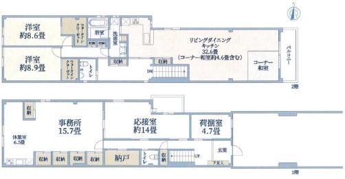 京都市中京区小川通六角下る元本能寺町の中古一戸建