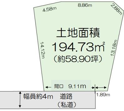 大津市湖城が丘の売土地