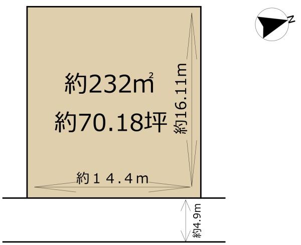 大津市八屋戸の売土地