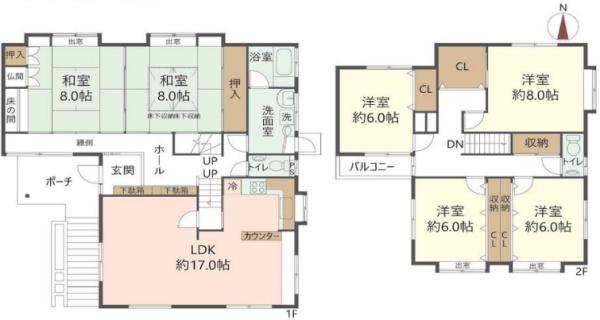 京都市西京区大枝北沓掛町５丁目の中古一戸建