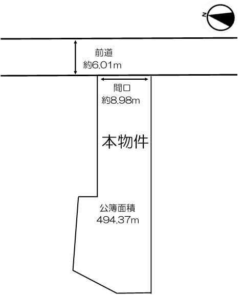 京都市山科区大塚元屋敷町の売土地