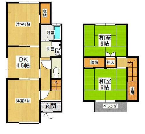 大津市富士見台の中古一戸建て