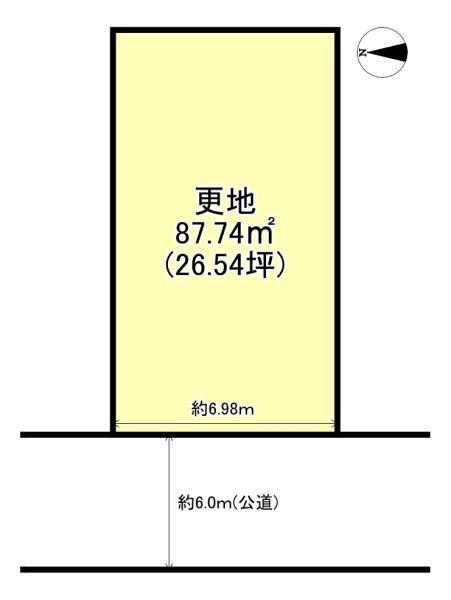京都市南区吉祥院西ノ内町の売土地