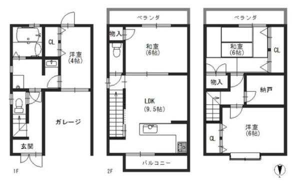 京都市伏見区竹田七瀬川町の中古一戸建