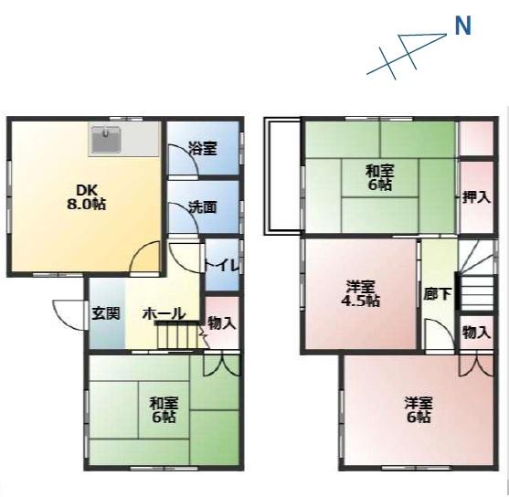 大津市野郷原２丁目の中古一戸建