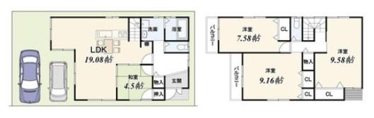京都市伏見区久我石原町の中古一戸建