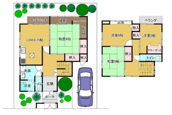 京都市伏見区醍醐烏橋町の中古一戸建て