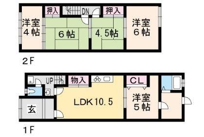 京都市右京区谷口円成寺町の中古一戸建て