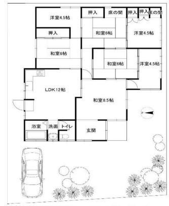 京都市右京区嵯峨釈迦堂門前裏柳町の中古一戸建て