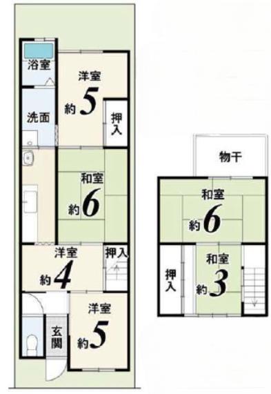京都市中京区西ノ京南円町の中古一戸建