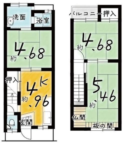 京都市南区久世中久世町１丁目の中古一戸建