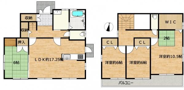 大津市松が丘２丁目の中古一戸建