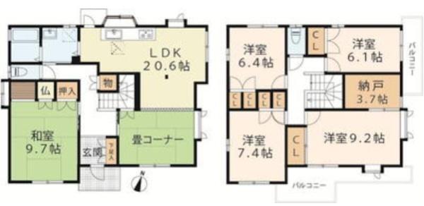 大津市本宮2丁目の中古一戸建