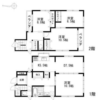 京都市山科区西野野色町の中古一戸建
