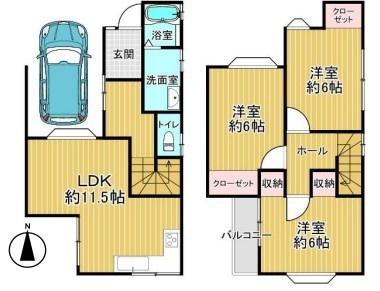 京都市伏見区日野野色町の中古一戸建て