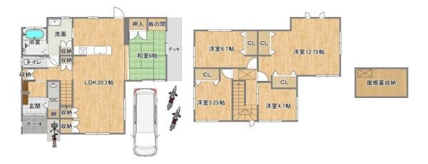 大津市下阪本２丁目の中古一戸建