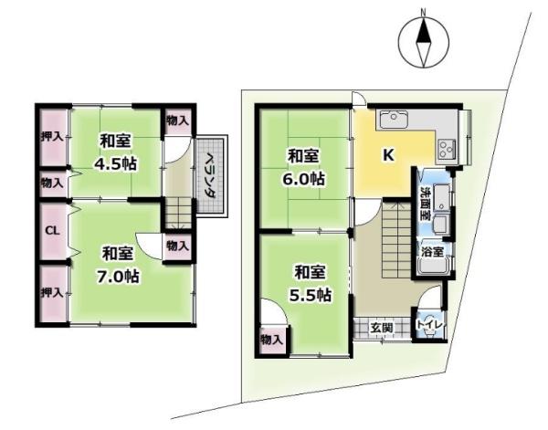 京都市山科区音羽前出町の中古一戸建て