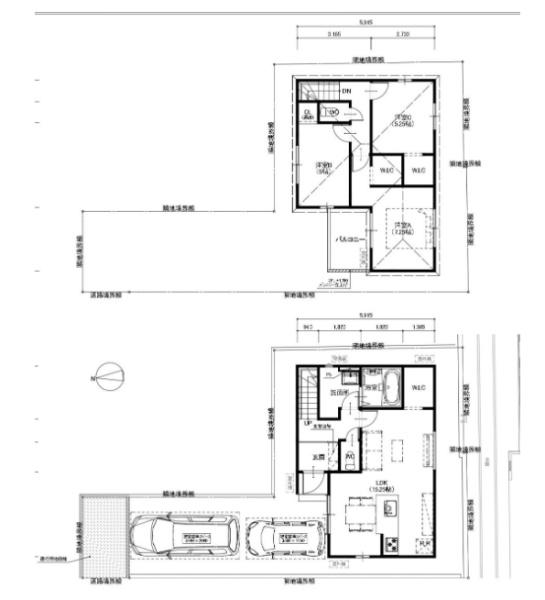 京都市伏見区羽束師鴨川町の新築一戸建